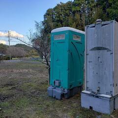 仮設トイレの画像