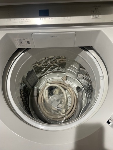 新品未使用　パナソニック　洗濯機　8キロ