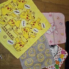 【入園準備に】ハンドタオル4点
