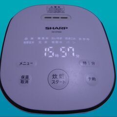 3/10●２０２３年　シャープ　ジャー炊飯器　（KS-CF05D）　3合炊きの画像