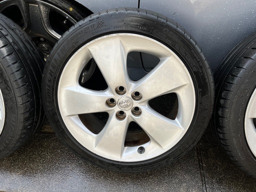 トヨタ　30プリウス後期　Gツーリング外し　17インチ　4本セット トヨタ 30プリウス後期 Gツーリング外し 美品 17インチ 4本セット