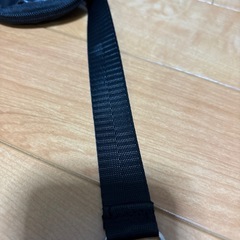 フェイクレザーミニショルダーバッグ黒の画像