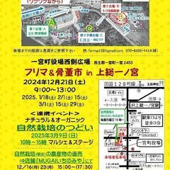 金曜フリーマーケットお宝市 in 長柄ダム　5月2日 第1週（第１・第３会場使用）午前中 - フリーマーケット