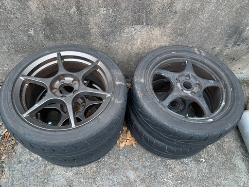 再値下げ　P1レーシング　17インチ×2  Enkei 17インチ×2