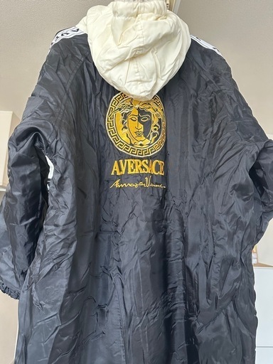希少】ヴィンテージ A.VERSACE ア ヴェルサーチ ベンチコート 刺繍