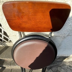 カウターチェア　折畳の画像