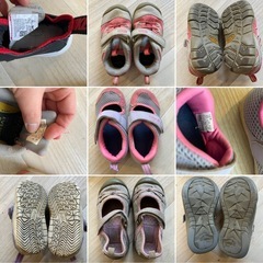 キッズシューズまとめ売り9足14〜16cmの画像