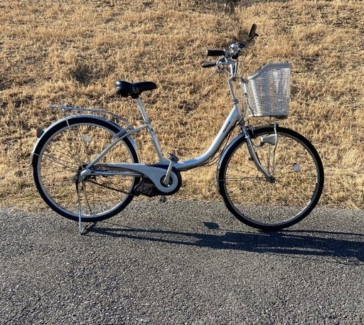 引取優先】Panasonic PAS With 電動アシスト自転車 26インチ