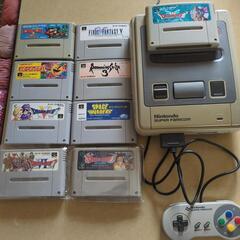 スーパーファミコン本体ソフト9本