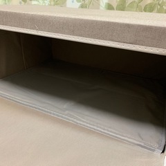 ニトリ パッと開いてピタッと閉じる収納ボックス(パピタ プレッソ レギュラー)の画像