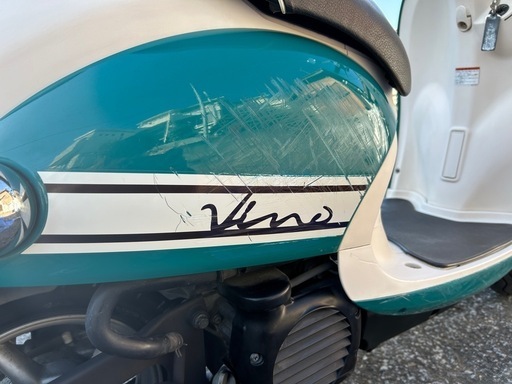 ヤマハ ビーノ（VINO）ゆるキャン△しまりん風！原付50ccバイク車体