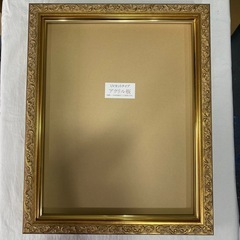 軽量油彩用額縁 GD8201 UVカットアクリル仕様 (ゴールド...