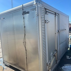 中古アルミコンテナの画像
