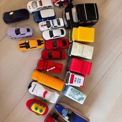 乗り物　ミニカー　セットの画像