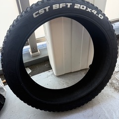 自転車 中古 タイヤ 20×4.0 CST 山4割程