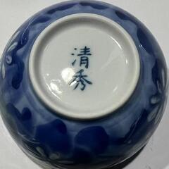 有田焼 急須 湯呑みセット 10客　清秀有田焼 清秀窯 汲出揃 湯呑み 10客セットの画像