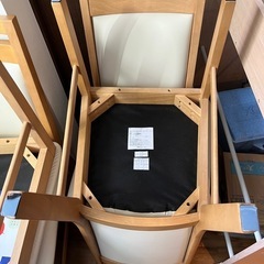 ニトリ　椅子　4脚
の画像