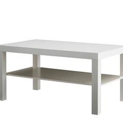 IKEA LACKテーブル（ホワイト）