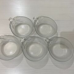 ガラス小鉢　茄子柄
