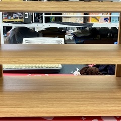 【美品】朝日木材 キャスター付きテレビ台　の画像