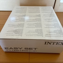インテックス　プール　イージーセット　の画像