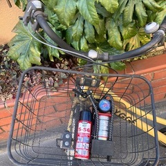 自転車☆空気入れ＆荷台紐＆5-56セットの画像