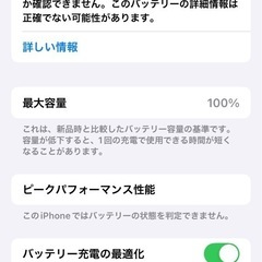 【超美品】iPhone SE3（第3世代）128GB　スターライト　バッテリー交換済み容量100%　Lightningケーブル2本付きの画像