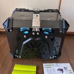 中古 リアボックス バイク用 45l 背もたれ 防水 車・バイク・自転車