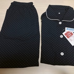 【未使用】LLサイズ　レディース服　寝巻き　パジャマ　紺色