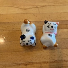 猫　箸置き　2個セット