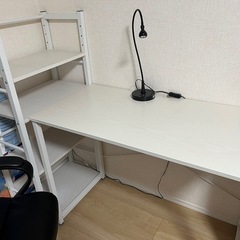 机、椅子、ライトセット
