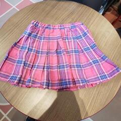 SHEIN　サイズ5Y 明るい色のチェックのスカート💗😊の画像