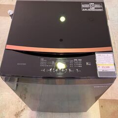 【 6kg洗濯機】IAW-T605BL　2022年 　黒家電　単身
