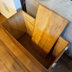 無料木製ケース　ミシンケースの画像