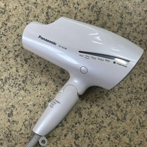 Panasonic/パナソニック ヘアドライヤー ナノケア EH-NA98 2017年製 ホワイト ナノイー 札幌 東区