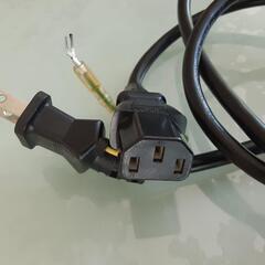 AC電源ケーブル3ピンソケット