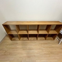 無印良品 スタッキングシェルフセット5段×2列