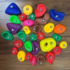 自作クライミングウォールの画像