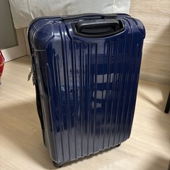 スーツケース　キャリーケース　3泊4日用　青の画像