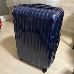 スーツケース　キャリーケース　3泊4日用　青