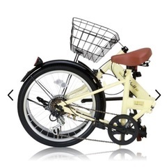 折り畳み自転車（古いですが問題なく使えます）の画像