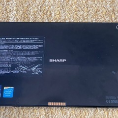 SHARP Windows10タブレット  Mebius Pad TA-S10L-B　　の画像