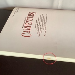 カーペンターズ　ピアノ楽譜の画像