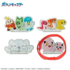ポケットモンスター　アクリルクリップ　プリン　サケブシッポ