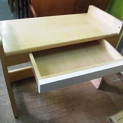 開店セール中につき、通常特価3,828円より30%引きの2,679円!　キッズスタディセット　机　椅子　キッズデスク　キッズチェア　学習机　木製　引き出し付きの画像
