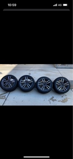 スタッドレスタイヤ　17インチ　BMW