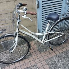 ママチャリ  27インチ BRIDGESTONE 3速ベルト車