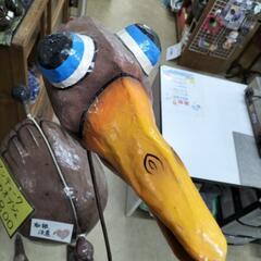 アンティーク　鳥のオブジェ　約150 cmの画像