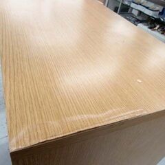 ミニ食器棚 4段 幅60×奥行39×高さ88.5cm ブラウン系 コンパクト キャビネット キッチン収納 収納家具 苫小牧西店の画像