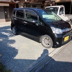 23年式、ムーブカスタム　走行109,000 黒色の画像